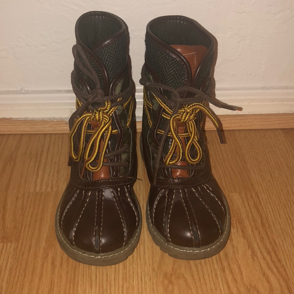 Tommy Hilfiger Dk Brown Charles Duck Boots